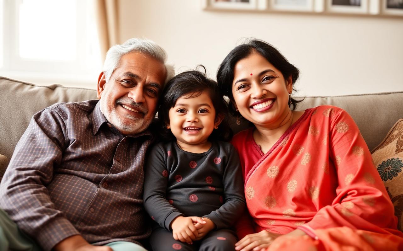 Indian family